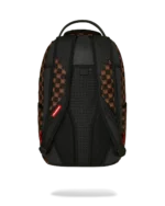 Sprayground Zaino Sharks In Paris Wtf Bubble Brown Check Backpack - immagine 7