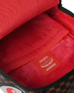 Sprayground Zaino Sharks In Paris Wtf Bubble Brown Check Backpack - immagine 15