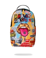 Sprayground Zaino Lips Magazine Collage Backpack