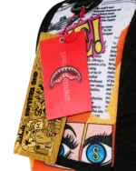 Sprayground Zaino Lips Magazine Collage Backpack - immagine 10