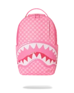 Sprayground Zaino Pink New Check Faces Backpack