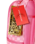 Sprayground Zaino Pink New Check Faces Backpack - immagine 15