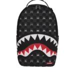 Sprayground Zaino Gray Peeking Character Check Backpack