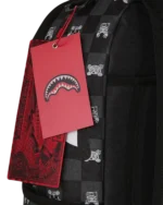 Sprayground Zaino Gray Peeking Character Check Backpack - immagine 8