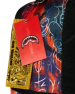 Sprayground Zaino Diablo Mural Fire Backpack - immagine 12