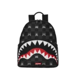 Sprayground Zaino Gray Peeking Character Check Savage Backpack