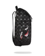 Sprayground Zaino Gray Peeking Character Monte Carlo Check Backpack - immagine 3