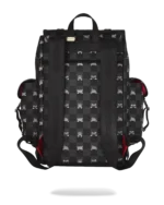 Sprayground Zaino Gray Peeking Character Monte Carlo Check Backpack - immagine 4