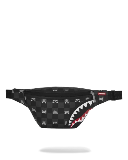 Sprayground Marsupio Gray Peeking Character Savvy Crossbody