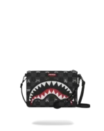 Sprayground Pochette Gray Peeking Character Crossover Clutch