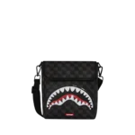 Sprayground Sharks In Paris Balloon Black Messenger Sling