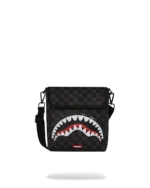 Sprayground Sharks In Paris Balloon Black Messenger Sling
