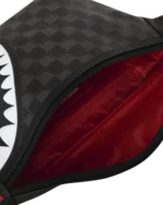 Sprayground Marsupio Sharks In Paris Balloon Black Crossbody - immagine 4
