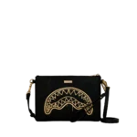Sprayground That Gold Drap Crossover Clutch