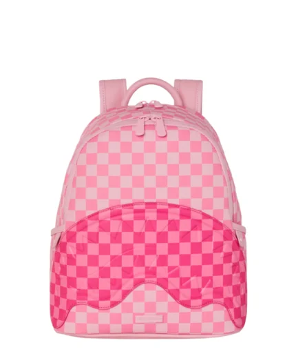 Sprayground Zaino Pink Sharsk In Paris Patch Savage Backpack