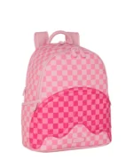 Sprayground Zaino Pink Sharsk In Paris Patch Savage Backpack - immagine 5