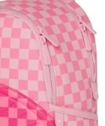 Sprayground Zaino Pink Sharsk In Paris Patch Savage Backpack - immagine 3