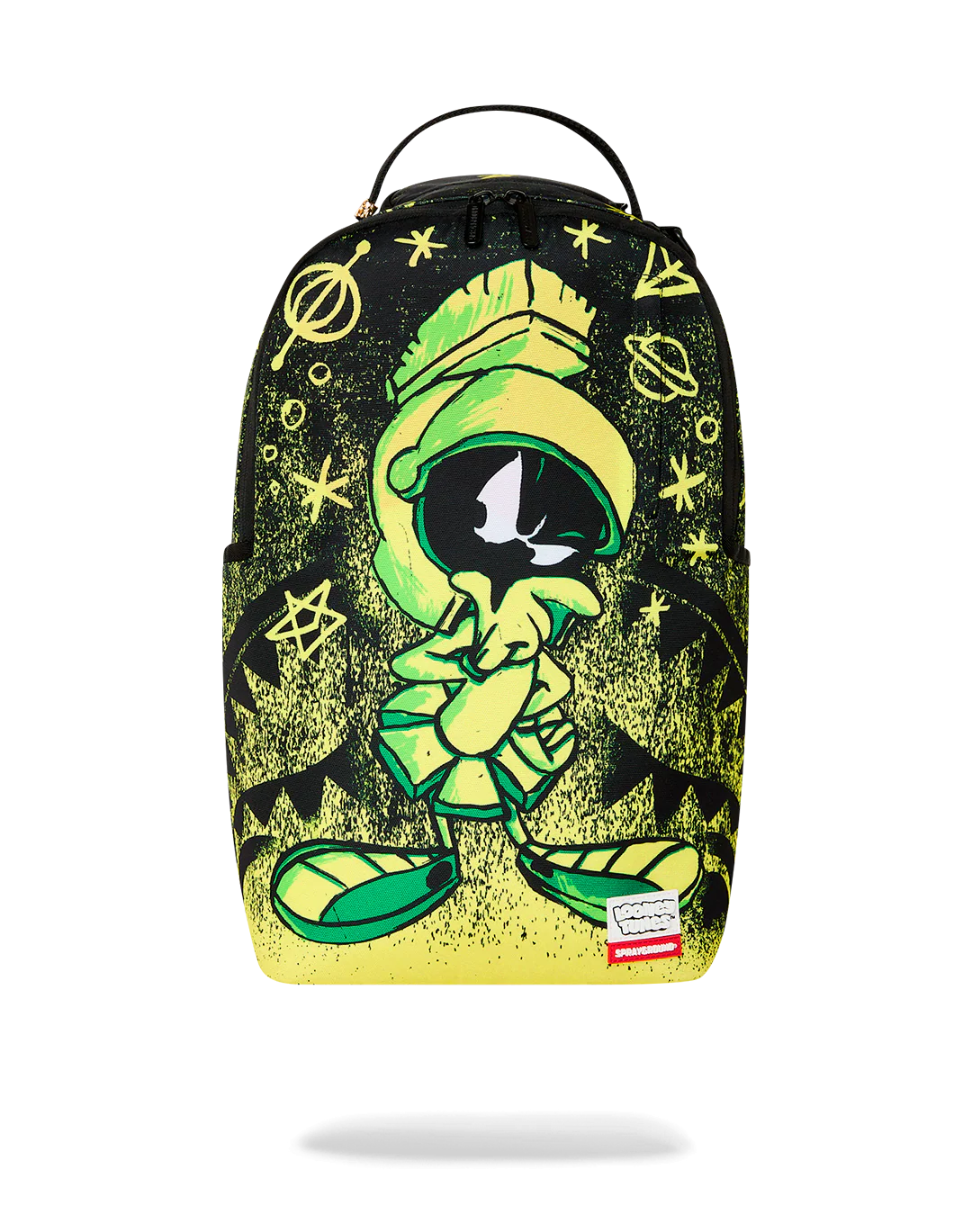 B9115_1 Sprayground Zaino Looney Tunes Marvin Martian Spraypaint - immagine 1