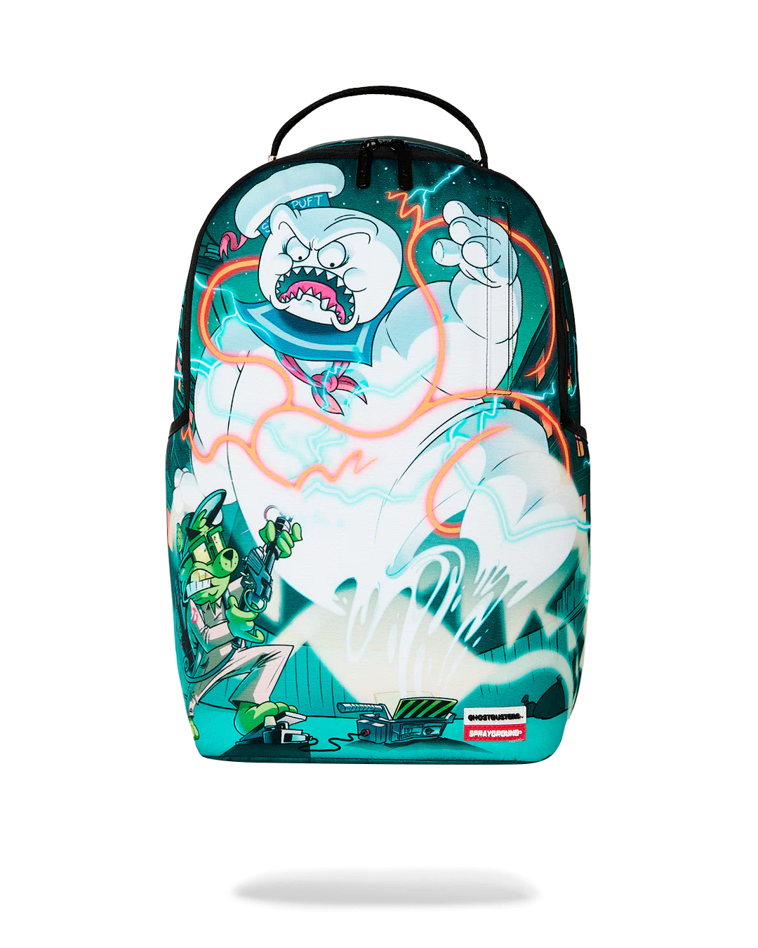 B9204_1 Sprayground Zaino Ghostbusters Moneybear Bustin Ghosts Backpack - immagine 1