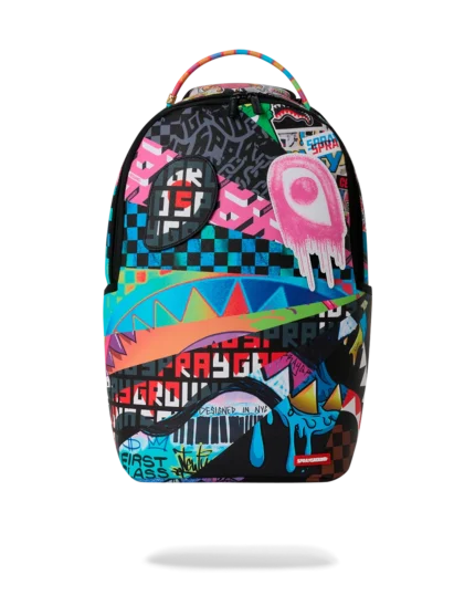 Sprayground Zaino Removable Eyes Sunburst Backpack