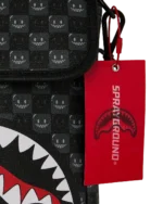 Sprayground Tracolla Sharks In Paris Wtf Bubbly Black Check messenger Sling - immagine 5