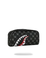 Sprayground Astuccio Sharks In Paris Wft Bubbly Black Check Pouch - immagine 2