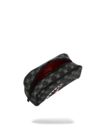 Sprayground Astuccio Sharks In Paris Wft Bubbly Black Check Pouch - immagine 5