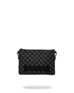 Sprayground Pochette Sharks In Paris Wtf Bubbly Black Check Crossover Clutch - immagine 4