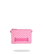 Sprayground Pochette Pink New Check Faces Crossover Clutch - immagine 4
