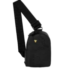 Sprayground Blacked Out Embossed Gold Tooth Sling
