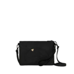 Sprayground Pochette Blacked Out Embossed Gold Tooth Crossover Clutch
