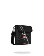 Sprayground Tracolla Center Rip Revealing Gray Check Messenger Sling - immagine 3