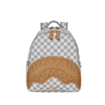 Sprayground Zaino Embossed Cream Check Savage Backpack