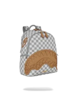 Sprayground Zaino Embossed Cream Check Savage Backpack - immagine 3