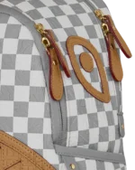 Sprayground Zaino Embossed Cream Check Savage Backpack - immagine 7