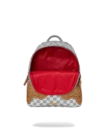 Sprayground Zaino Embossed Cream Check Savage Backpack - immagine 9