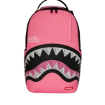 Sprayground Zaino Shark Central Pink Embroidered Backpack