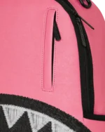 Sprayground Zaino Shark Central Pink Embroidered Backpack - immagine 10