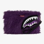 Sprayground Fur Cray Purp Crossover Clutch