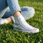 All Star hi White Glitter Strike - immagine 2