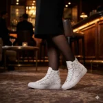 All Star hi Monocromo Pizzo Strass - immagine 2