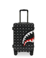 Sprayground Trolley Gray Peeking Character Check Carry-On Luggage - immagine 6