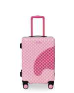 Sprayground Trolley Pink Sharks In Paris Patch Carry On Luggage - immagine 2
