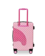 Sprayground Trolley Pink Sharks In Paris Patch Carry On Luggage - immagine 3