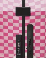 Sprayground Trolley Pink Sharks In Paris Patch Carry On Luggage - immagine 5