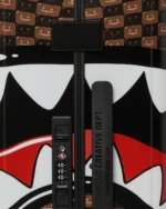 Sprayground Trolley Sharks In Paris Wtf Bubbly Brown Check Carry-on Luggage - immagine 13