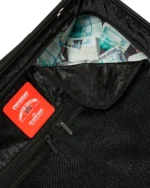 Sprayground Trolley Sharks In Paris Wtf Bubbly Brown Check Carry-on Luggage - immagine 17