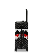 Sprayground Trolley Sharks In Paris Wtf Bubbly Black Check Carry-on Luggage - immagine 7