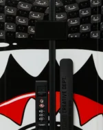 Sprayground Trolley Sharks In Paris Wtf Bubbly Black Check Carry-on Luggage - immagine 14
