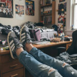 Adidas Campus Grey Destroy Denim - immagine 2
